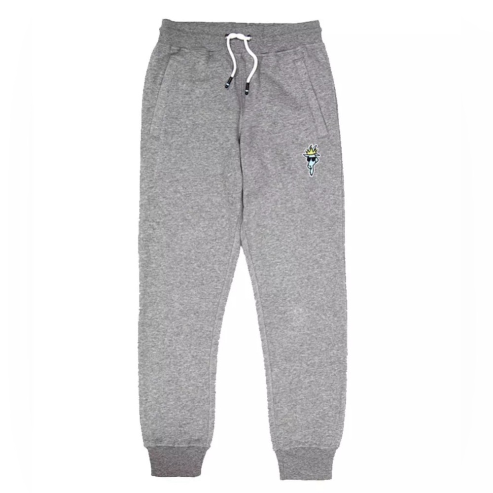 GOAT USA Fleece Joggers - Youth Large - Perfect Condition - Grey